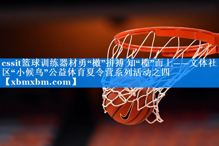 cssit篮球训练器材勇“橄”拼搏 知“榄”而上——文体社区“小候鸟”公益体育夏令营系列活动之四